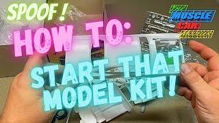 How To: Properly Start a Model Kit