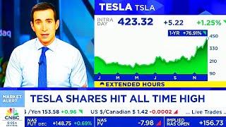 CNBC, Fox Today On Tesla, Tesla Stock, New All Time High - TSLA Update