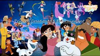 Princess Creation345 Entertainment Logo (2.10K Subscriber Edition)