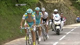 Tour de France 2010 - Stage 9 - Cadel Evans cracks, Andy Schleck and Contador attacks