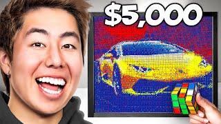 Best 1,000 Rubik's Cube Art Wins $5,000 Challenge!