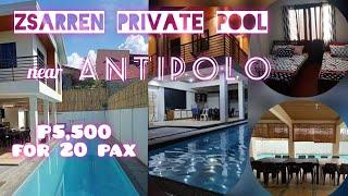 Affordable Private Resort near Antipolo Rizal - Zsarren Private Pool Staycation