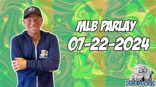 Free MLB Parlay For Today Monday 7/22/24 MLB Pick & Prediction MLB Betting Tips