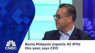 Bursa Malaysia expects 42 IPOs this year, says CEO