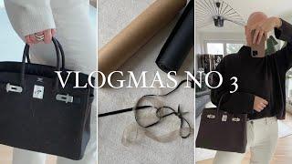 HERMÈS ORGANIZER VON SAMORGA, COS & SOESTRENE GRENE SHOPPING, FRAGEN ZUR GLATZE | VLOG NO 48