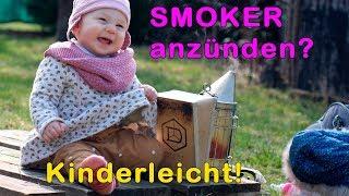 ► Den Smoker richtig anzünden