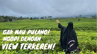 Keren! Ngopi dengan view terbaik di Baren Coffee. Sidamanik part-1.