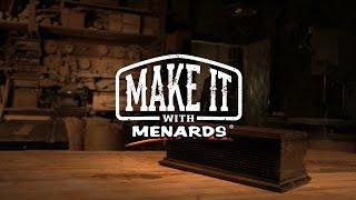 Make It With Menards – Furniture Designer BK Ellison