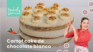 Carrot cake de chocolate blanco