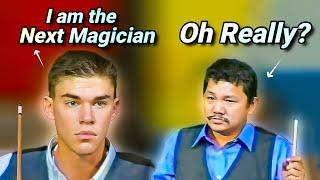 Very Confident PLAYER Thinks He Can REPLACE the Magician EFREN REYES