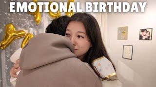 Celebrating my 26th Birthday in Korea | Feeling very Emotional but Boyfriend saved my day