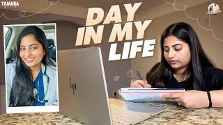 Day in my new LIFE | Medical Student LIFE | AkhilaVarun | USA Telugu Vlogs |  DIML
