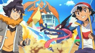 ASH VS ALAIN REMATCH!!!-Pokemon Journeys Rewrite