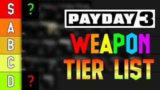 PAYDAY 3 All Weapons Tier List - Which Is The BEST?