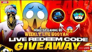 24 Hour Live Daimond Giveway Booyah Challange ডাইমন্ড গিভওয়ে Weekly Lite #live #giveway #freefire