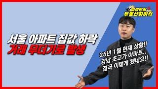 서울 아파트 집값 하락 거래 무더기로 발생 | 이경민의 부동산하이킥(부동산 강의)(이경민 부동산 전문가) 강남3구 용산 부동산 하락