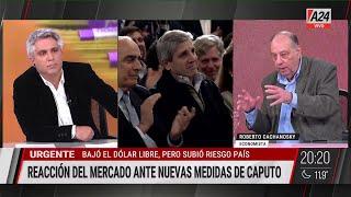 DÓLAR: Roberto Cachanosky analiza la reacción de los mercados tras las medidas de Caputo