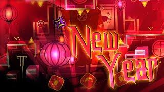 "New Year" (Demon) by LightningSL | Geometry Dash 2.11