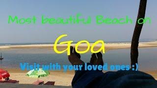 Most isolated and beautiful beach on Goa - Paradise beach