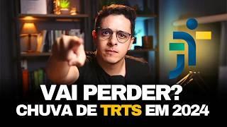 CHUVA DE CONCURSOS DE TRTs NOS PRÓXIMOS MESES