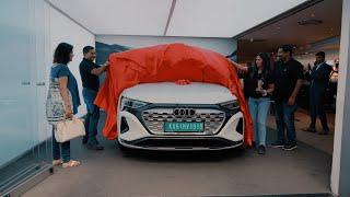 The all new Audi Q8 Sportback  e-tron delivery || Audi Bengaluru Central