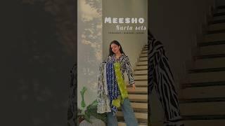 Meesho Kurta Sets Haul | Meesho Summer Kurta Sets #shortsfeed #shortsviral #shorts #meeshokurtasets