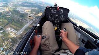 Precision spot landings glider sailplane cross county technique Roy Dawson video