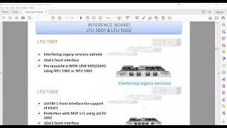 Ericsson Mini-Link 6600 Series - NPU1002/NPU1003 & LTU1001/LTU1002 & MMU1001/MMU1002 - Session 5