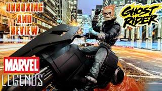 THIS MARVEL LEGENDS GHOST RIDER ACTION FIGURE IS AMAZING!! UNBOXING AND REVIEW!!