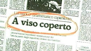 SCENEGGIATO RAI RARISSIMO "A VISO COPERTO" 1985 di G.Albano