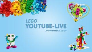 YOUTUBELIVE med LEGO® Education SPIKE™Essential och Prime