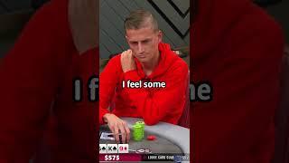 BLASTING OFF with J10 VS A10! #poker #shorts #casino #slots #funny #laugh