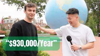 Asking Legit 7-Figure College Students How They Got Rich | Babson College Edition 