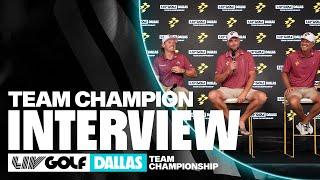 FULL INTERVIEW: Ripper GC Meets The Media | LIV Golf Team Championship