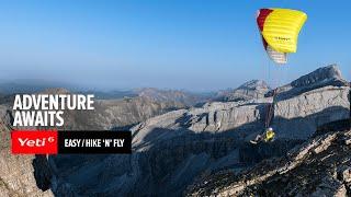 GIN GLIDERS ::: Yeti 6 -- hike 'n' fly paraglider (EN A)