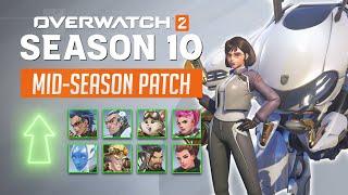 Tanks are BUFFED with Passives & Armor | Overwatch 2 - Mid-Season 10 Patch