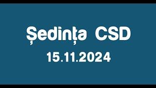 Ședința Consiliului de Supraveghere şi Dezvoltare al IP Compania „Teleradio-Moldova” // 15.11.2024