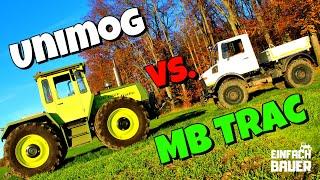 BAUERNWITZE Unimog vs MB Trac Die besten Treckersprüche