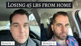 HOW I LOST 45 LBS FROM HOME (weight loss in quarantine) Six Month Results