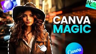 How to use CANVA MAGIC STUDIO | NEW CANVA AI TOOL | Free Ai Image Generator