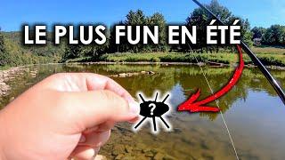 La pêche aux leurres la plus fun en été ?