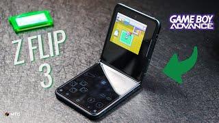 How To Turn Your Galaxy Z Flip 3 Into a GameBoy Advance SP!