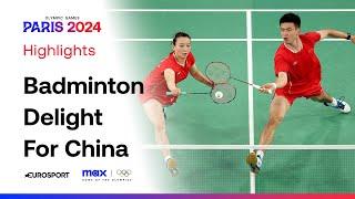 China Take Gold!  | Badminton Mixed Team Final | #Paris2024 #Olympics