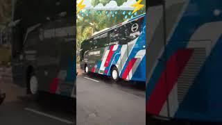 Telolet 12 Not Rain Cloud, View Bus NAGITA TRANSPORT #shortvidio #basuribussid #basuri