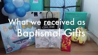 Christening gifts of BABY | What we received sa binyag ni River?