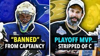 NHL Captains Who Were STRIPPED Of Their "C"