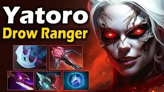 Яторо на Новой Дровке, Показал Имбу Меты! - Yatoro Drow Ranger 7.37 ДОТА 2