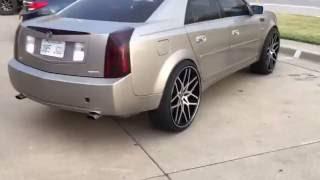 Custom Lift To Fit 24" Wheels on Cadillac CTS with Full Turn Radius