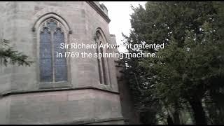 Cromford St Mary's Church, burial place of some of the Arkwright family