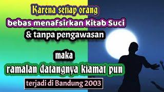 Seorang Pendeta Meramal Datangnya Kiamat 2003//Albert Kwuta